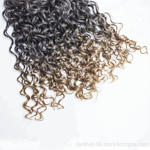 Wholesale Cheap Quattro Spanish Wave Synthetic Hair wtih Fringe 8" to 14" in a pack